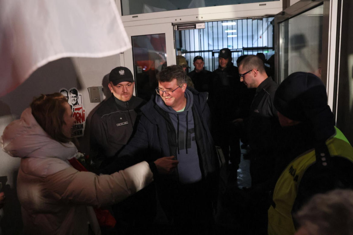 Wyjście Macieja Wąsika na wolność