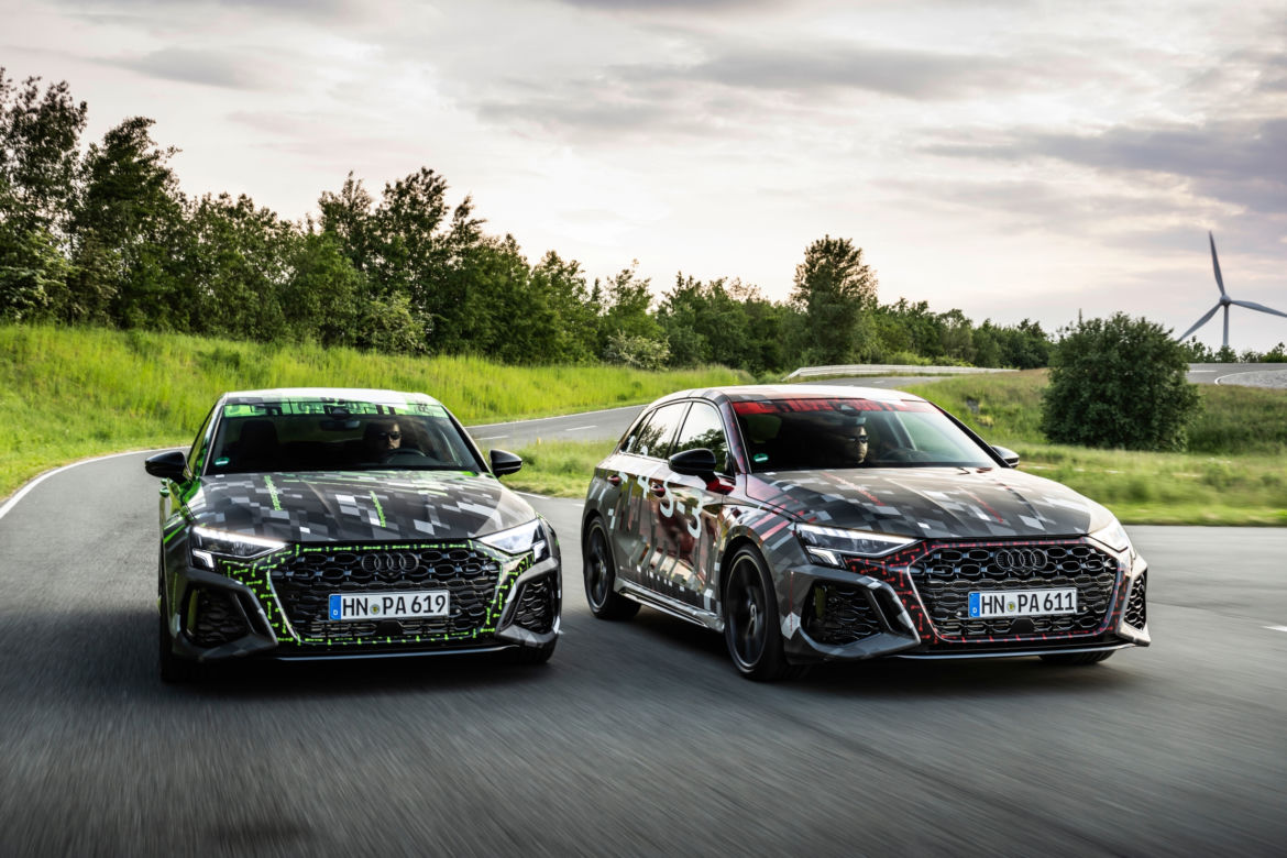 Audi RS3 Sportback i Audi RS3 Limousine