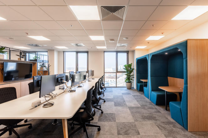 Biuro Rolls-Royce plc w krakowskim Unity Tower