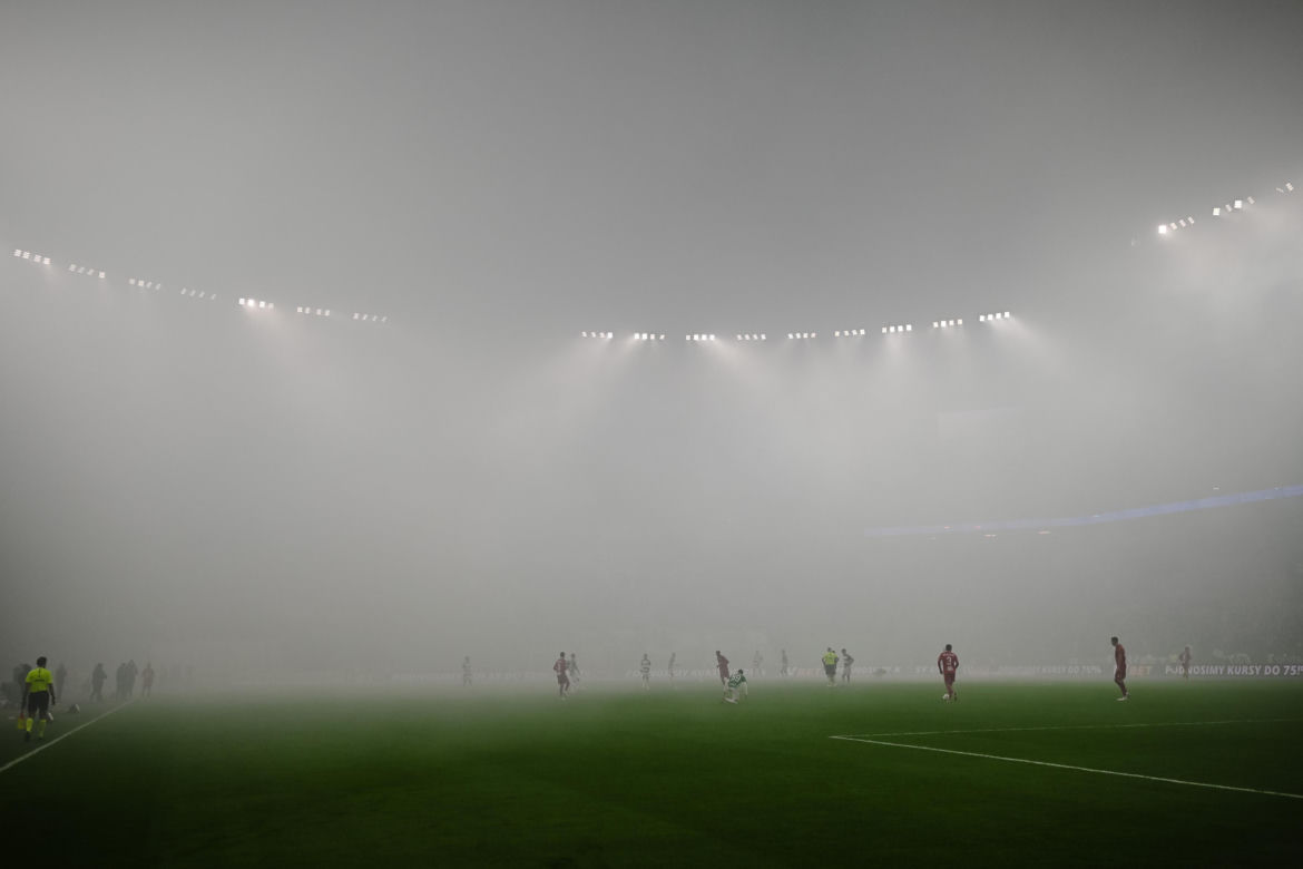 Lechia Gdańsk - Widzew Łódź: Zdjęcia kibiców z meczu 15. kolejki PKO BP Ekstraklasy