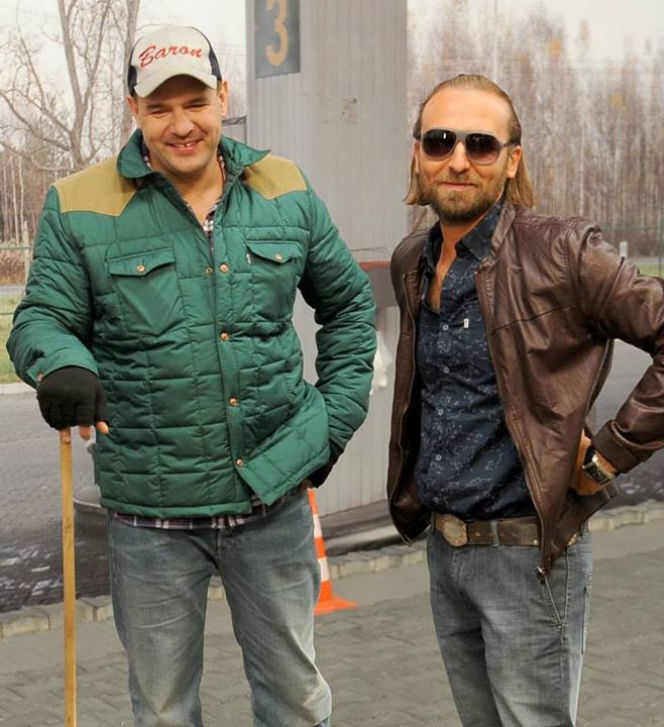 ''Baron24'' Mirek (Tomasz Karolak) Staszek (Wojciech Mecwaldowski)