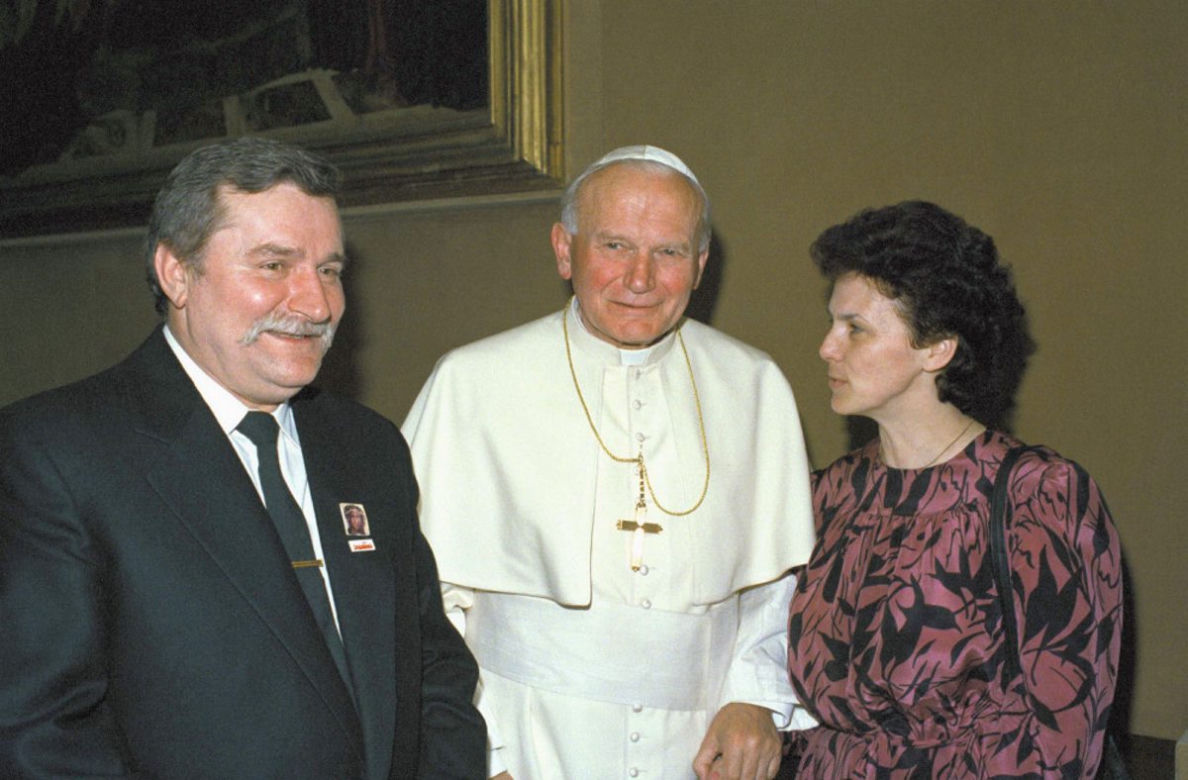 Danuta i Lech Wałęsa