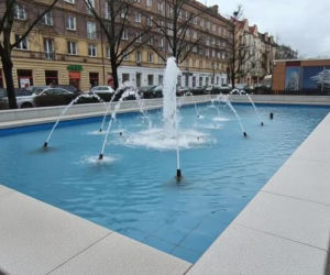 Aleja Fontann - koncepcja według AI