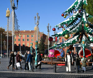 Jarmark świąteczny w Nicei