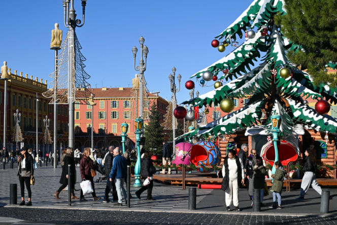 Jarmark świąteczny w Nicei