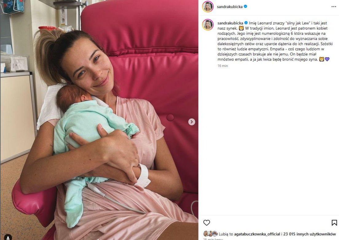 Sandra Kubicka 11 dni po porodzie wygląda jak modelka! Jak ona to robi?