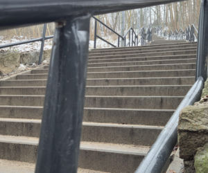 Schody do nieba w Bydgoszczy. Ponad 150 stopni, by dostać się na Wzgórze Wolności