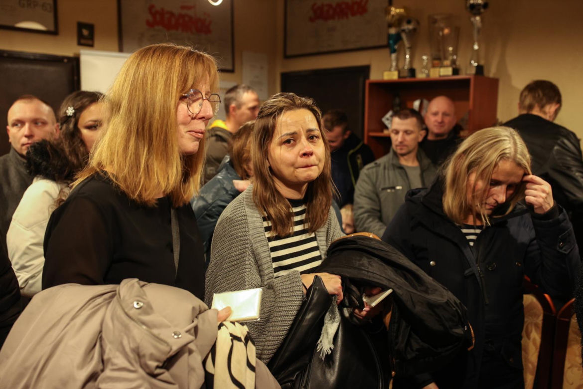 Podziemny protest górników kopalni Silesia