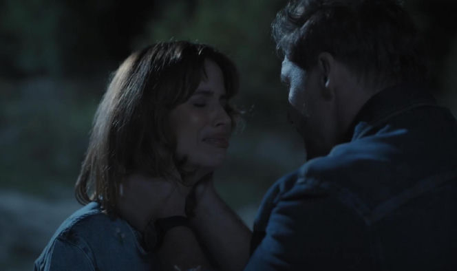 M jak miłość odc. 1909. Kama (Michalina Sosna), Marcin (Mikołaj Roznerski)