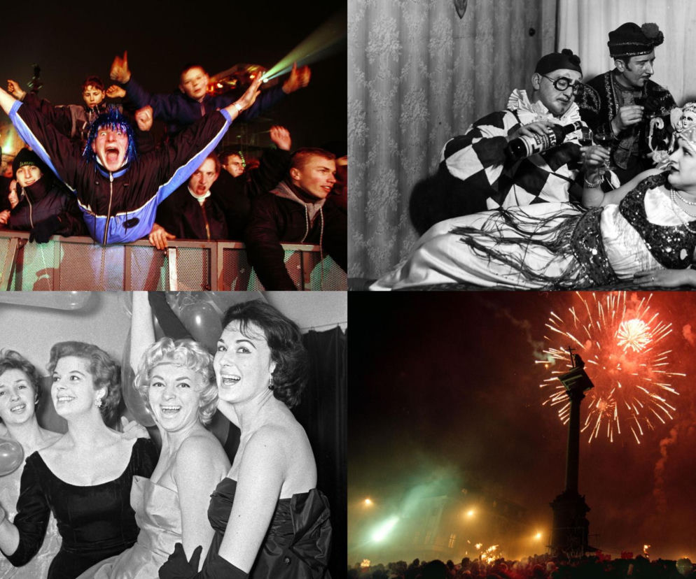 Sylwester w Warszawie sprzed lat. Tak stolica witała dawniej Nowy Rok