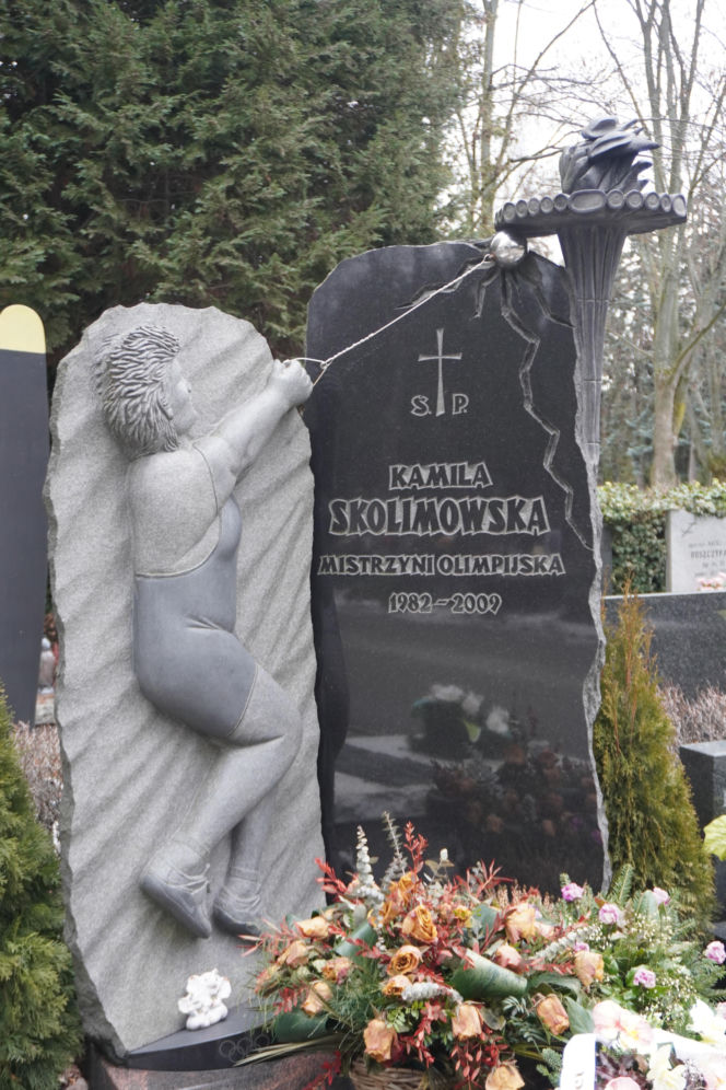 Nagrobek Kamili Skolimowskiej
