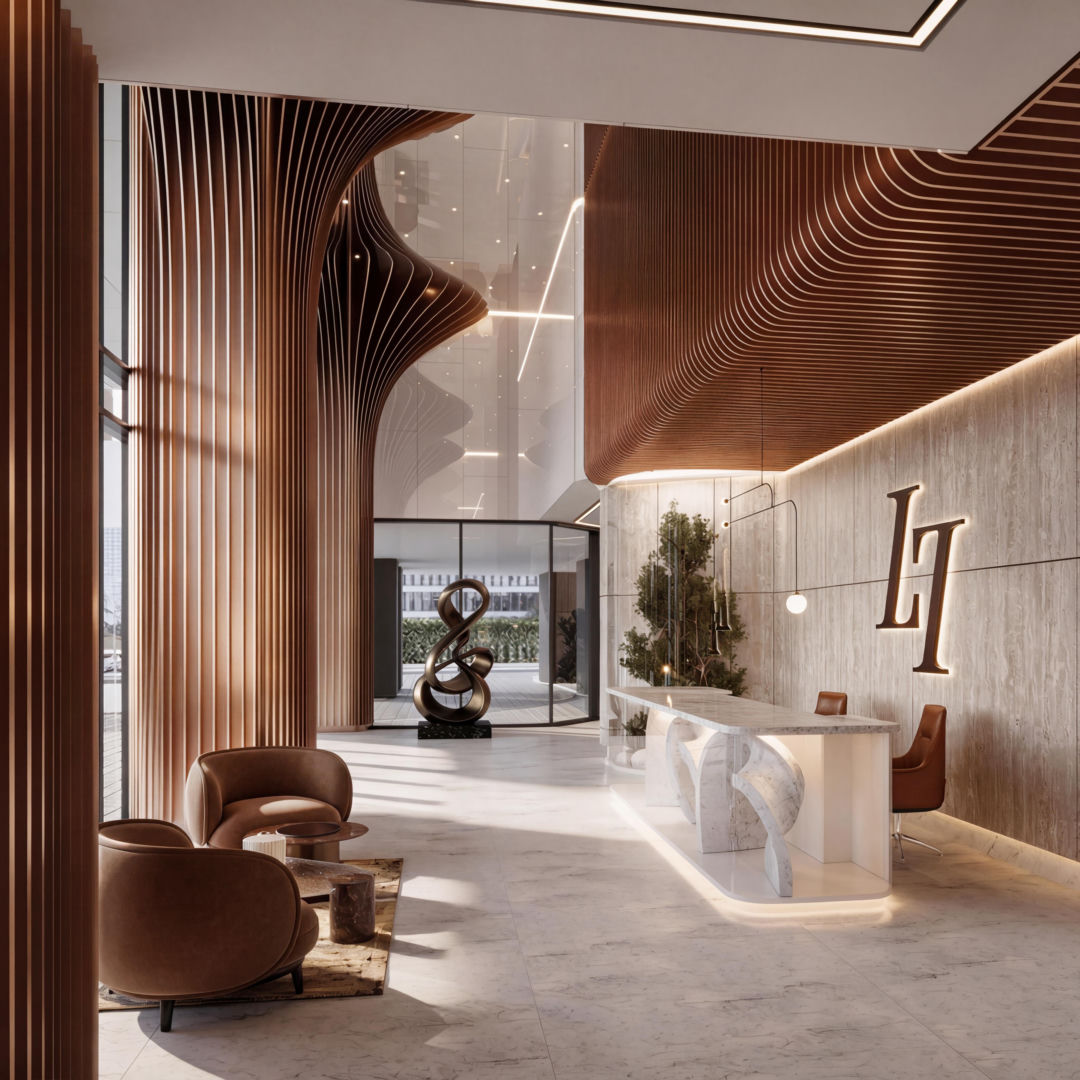 Apartamenty w Liberty Tower - wizualizacja