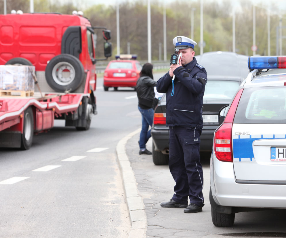 Policja kosi prawa jazdy