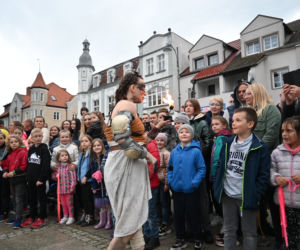 Warmiński Festiwal Ognia i Światła w Biskupcu. Zobaczcie, jak było! [ZDJĘCIA]