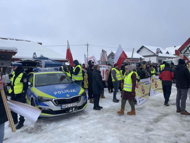 Mieszkańcy wyszli na ulice i zablokowali zakopiankę. Wszystko przez budowę drogi S7
