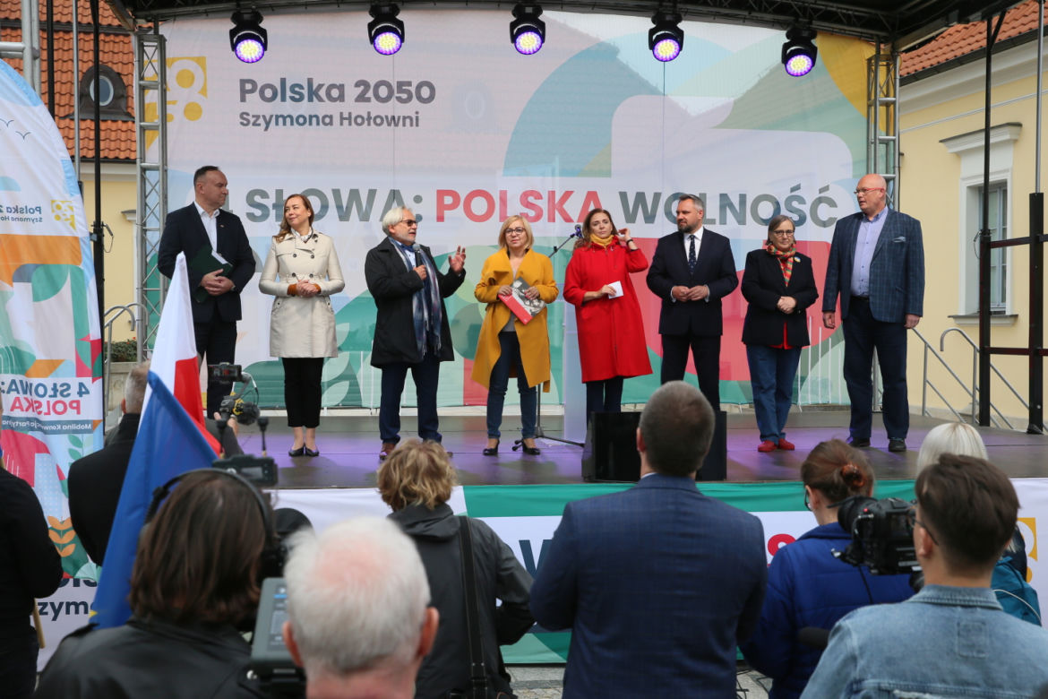 Szymon Hołownia. Mobilna konwencja polityczna, Polska 2050