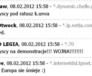 Kibole sterroryzują stolicę