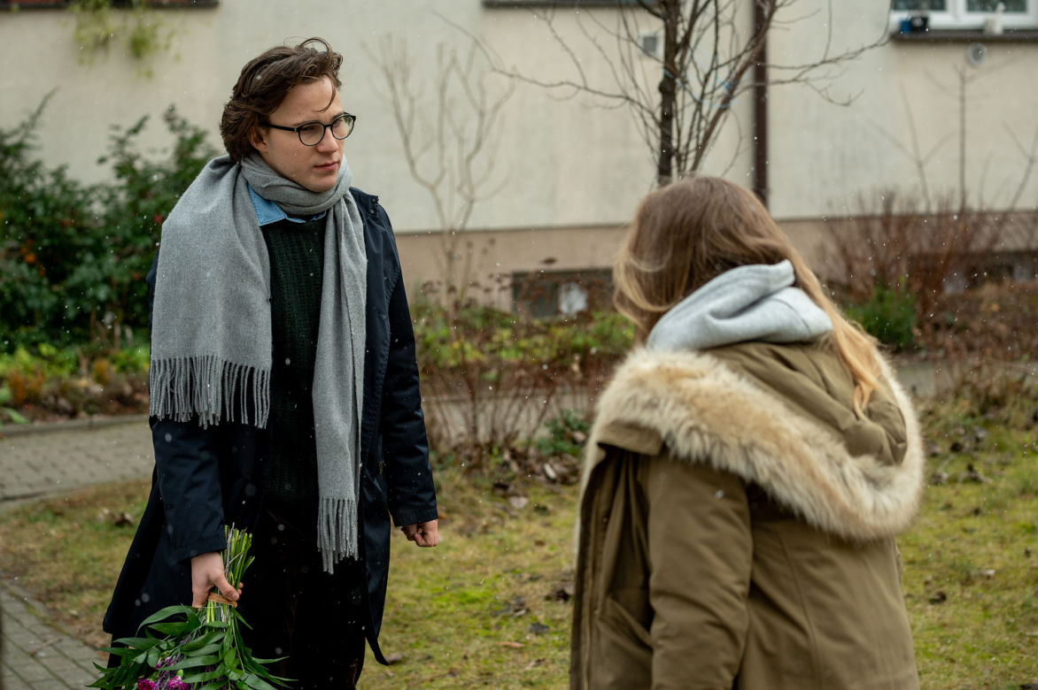 Barwy szczęścia, odc. 2633: Kajtek (Jakub Dmochowski), Oliwka (Wiktoria Gąsiewska)