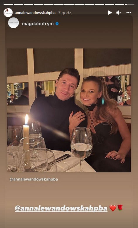 Robert i Ania Lewandowscy w Paryżu