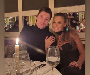 Robert i Ania Lewandowscy w Paryżu