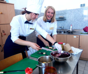 Konkurs kulinarny im. Wiktora Kulerskiego w grudziądzkim gastronomiku