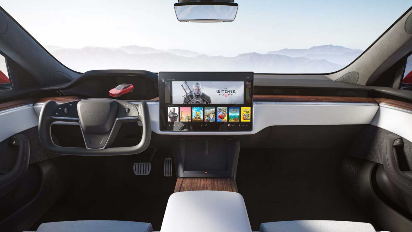 Tesla Model S lifting 2021