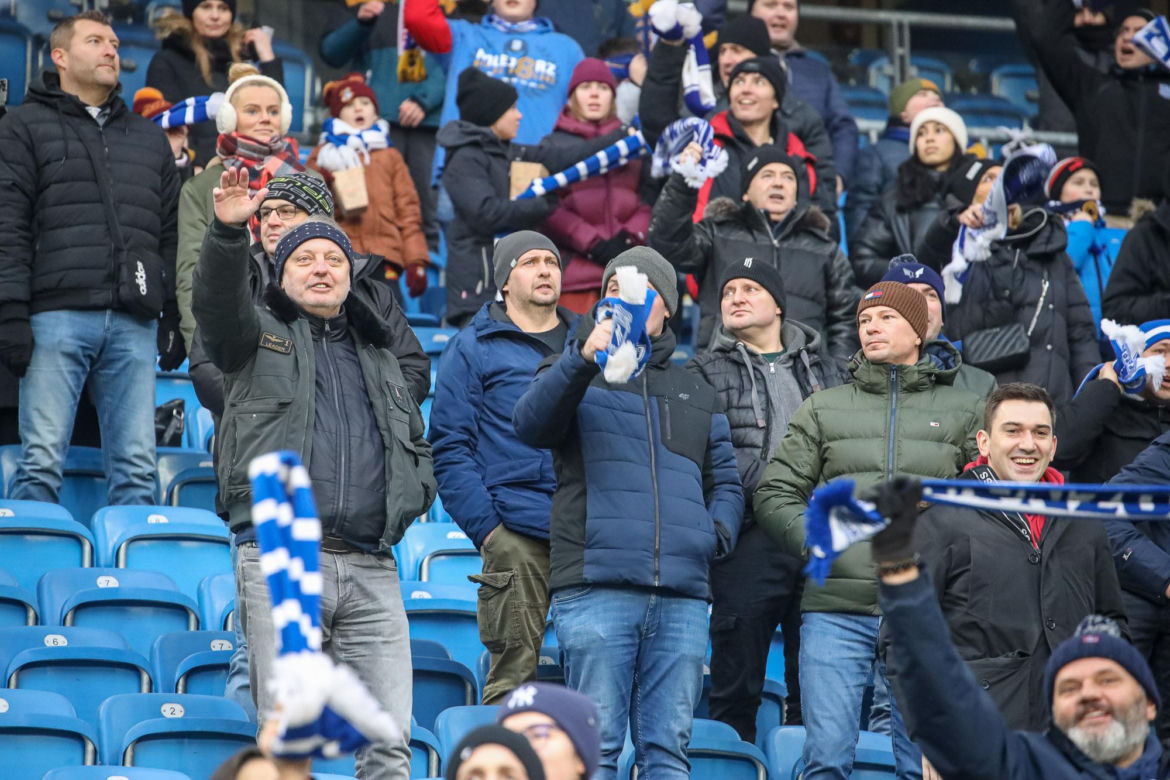  Tak bawili się kibice na meczu Lech Poznań - Piast Gliwice