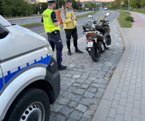 Policjanci kontrolowali motocykle