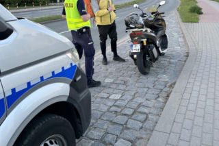 Policjanci kontrolowali motocykle