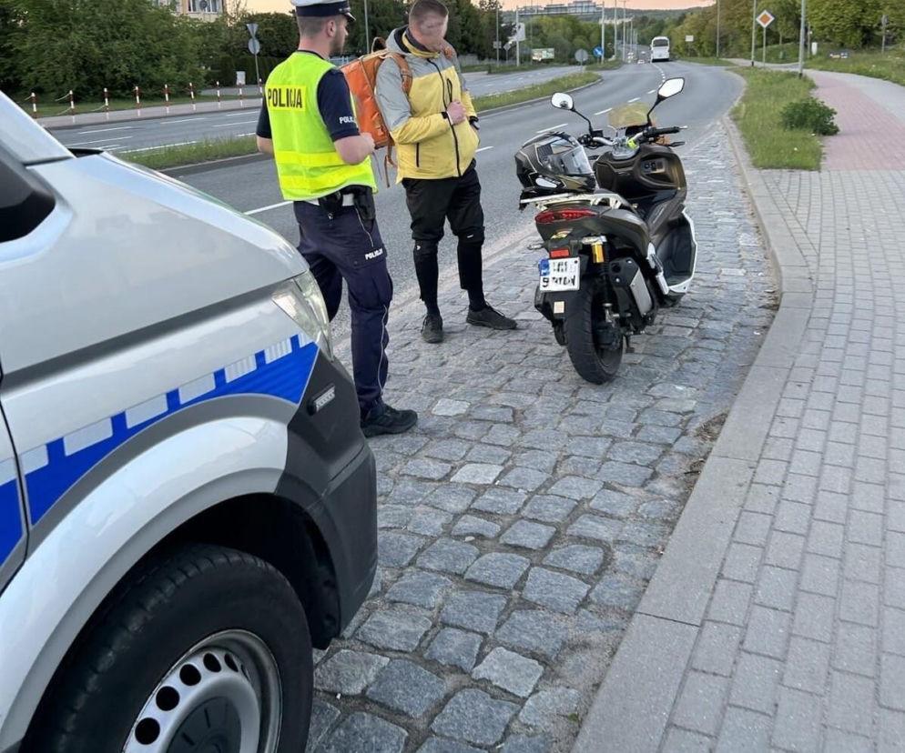 Policjanci kontrolowali motocykle
