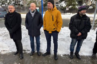 Odsłonięcie tablicy poświęconej Władysławie Iwańskiej