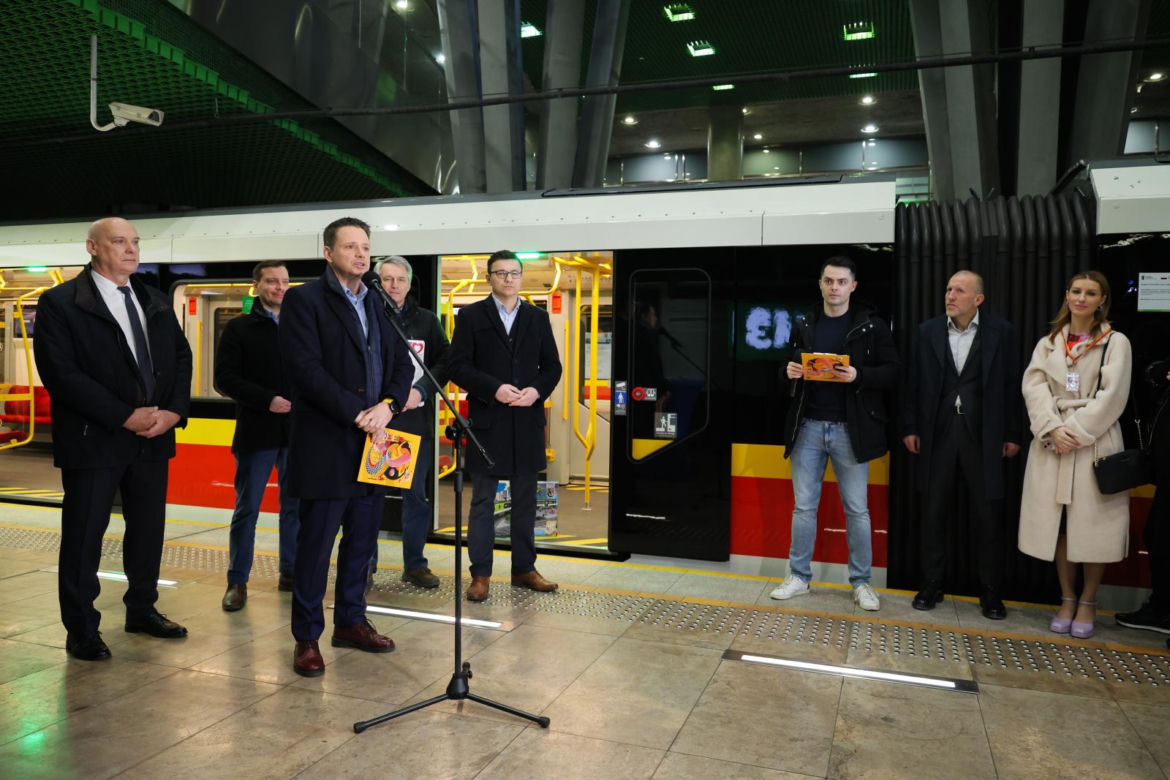 Projekt III linii metra w Warszawie - podpisanie umowy