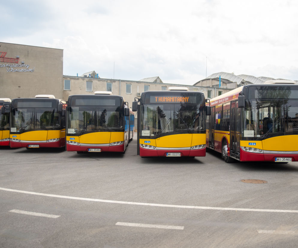 5 miejskich autobusów pojechało do Mikołajowa