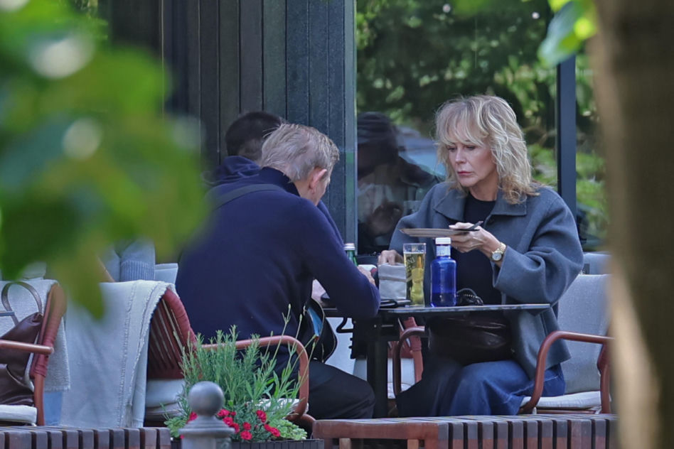 Jan Englert i Beata Ścibakówna na randce