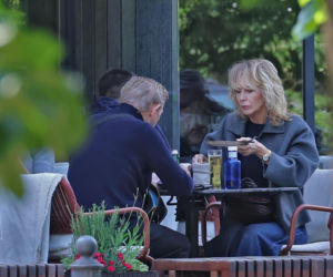 Jan Englert i Beata Ścibakówna na randce