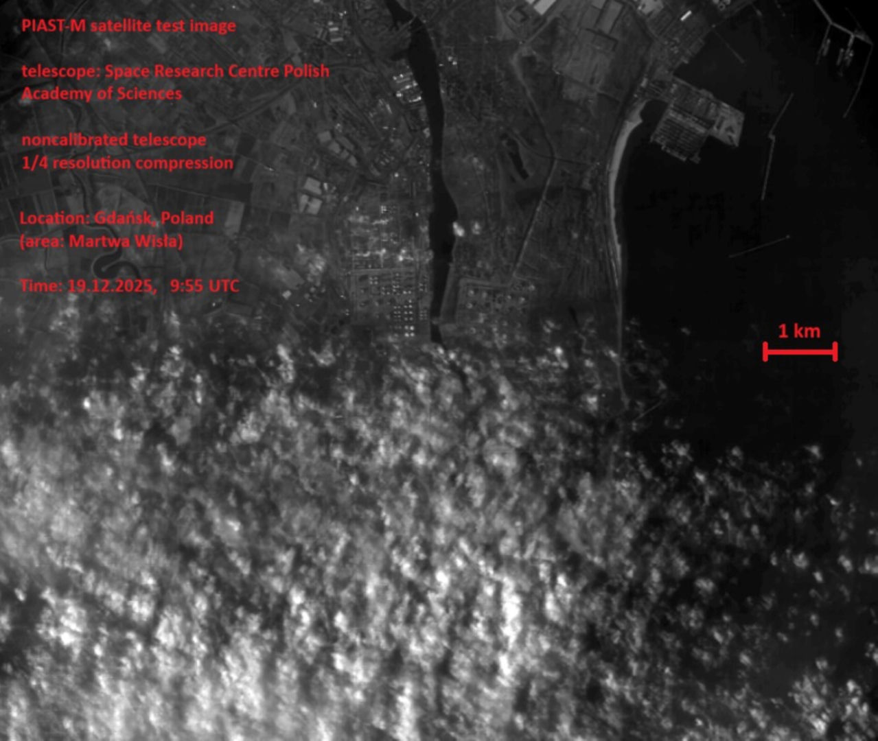 Polskie satelity zarejestrowane w NORAD i wysłały pierwsze zdjęcia