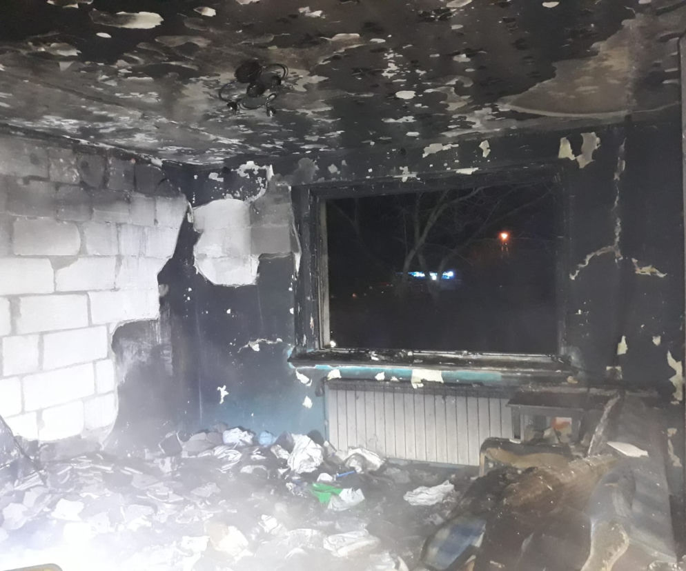 Tragiczny pożar w Borowie - nie żyje starszy mężczyzna