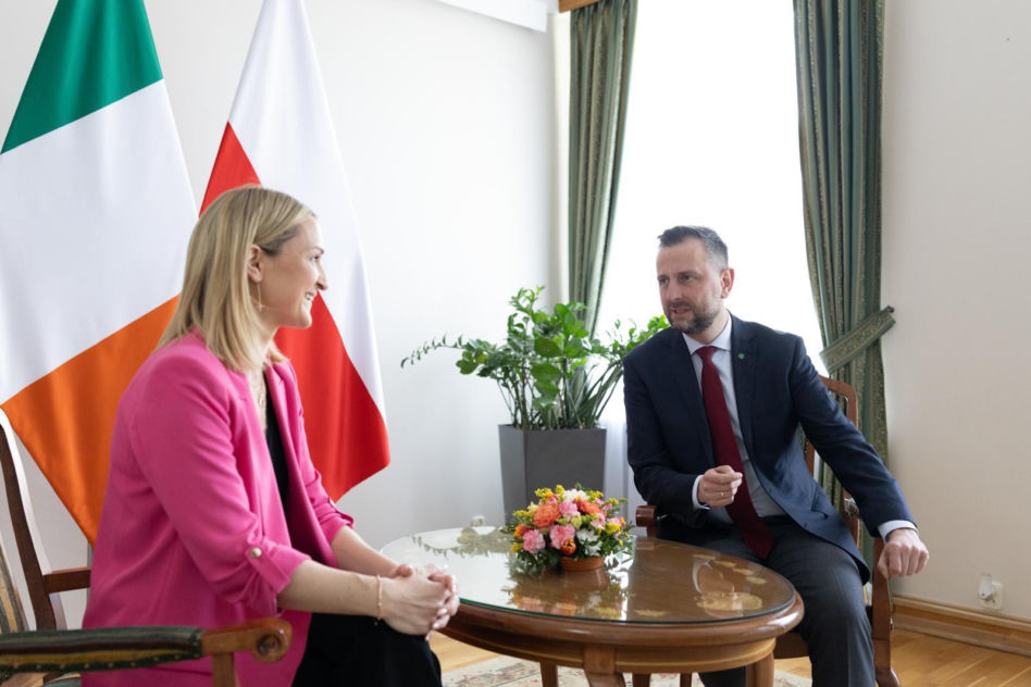 Szefowie MON Polski i Irlandii