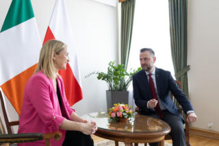 Szefowie MON Polski i Irlandii rozmawiali o wspólnej misji. Co dalej z udziałem żołnierzy w Libanie?