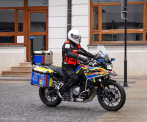 Motokaretka w Wojewódzkiej Stacji Pogotowia Ratunkowego w Białymstoku [ZDJĘCIA]
