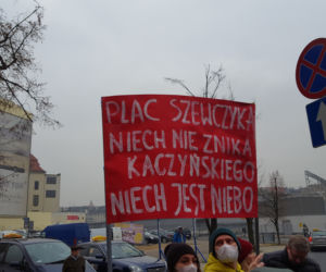 Mieszkańcy Katowic bronią placu Szewczyka
