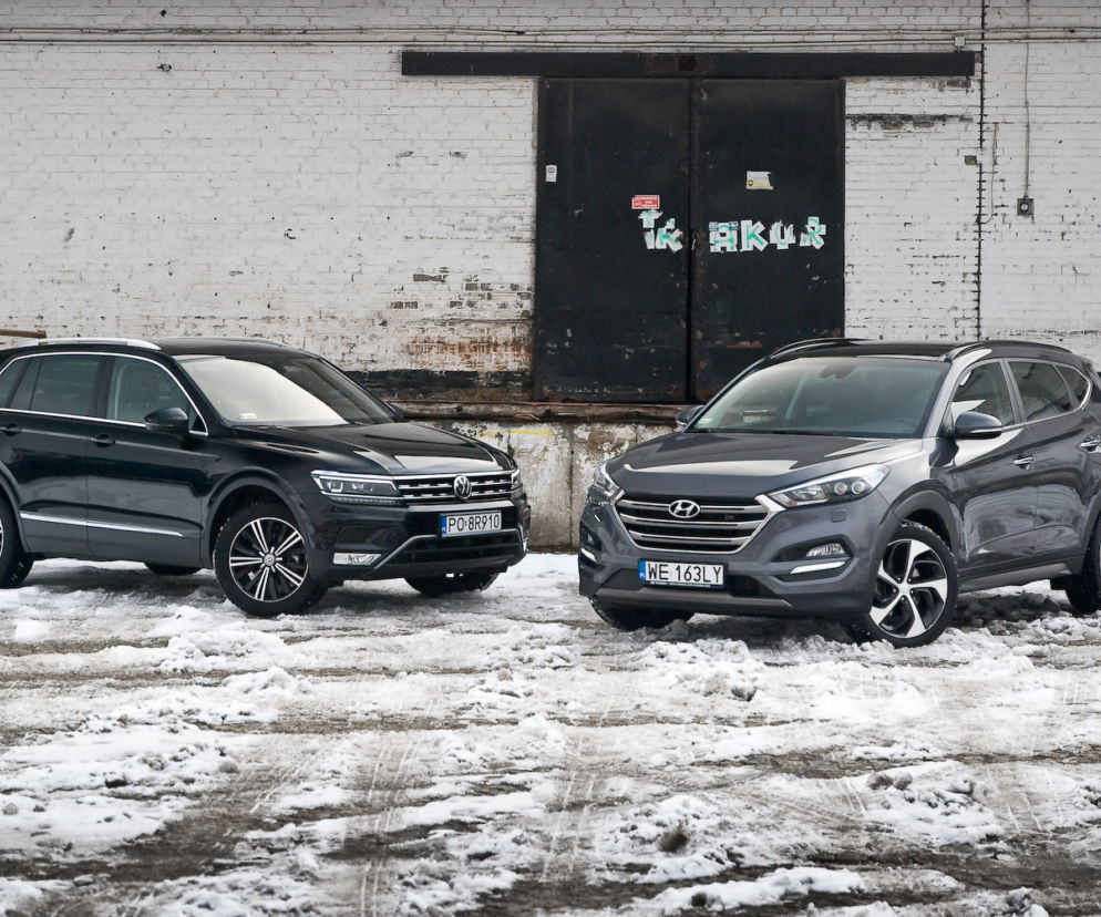 Volkswagen Tiguan vs. Hyundai Tucson