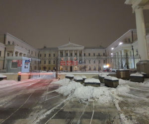 Zimowe utrudnienia w Warszawie