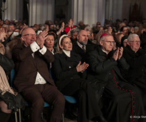 Pierwsza dama Marta Nawrocka na koncercie kolęd