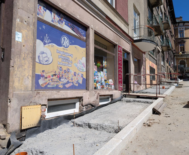 Remont ulicy Batorego w Tarnowie