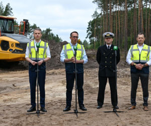 Rozpoczęcie budowy Przylądka Pomerania w Świnoujściu
