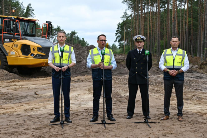 Rozpoczęcie budowy "Przylądka Pomerania" w Świnoujściu