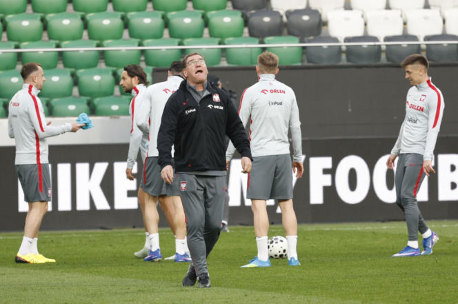 Trening reprezentacji Polski w Warszawie