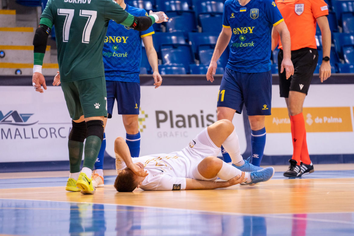 Constract Lubawa - FC Hit Kyiv 6:5 w fulsalowej Lidze Mistrzów na Majorce
