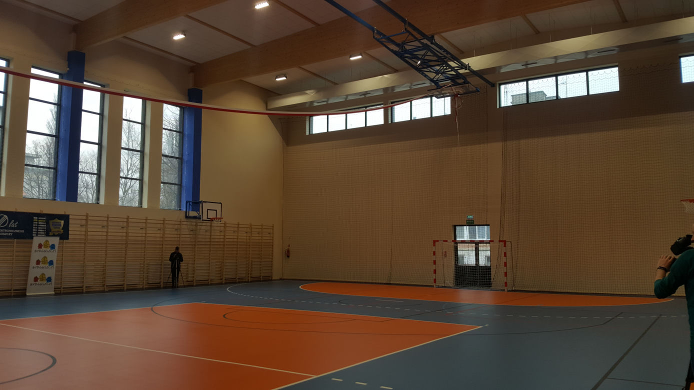 Nowa hala sportowa w bydgoskim "elektroniku"